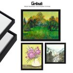 Cardinali Black Floater Frames - Renewal Core