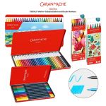 Caran d'Ache FIBRALO Water-Soluble Bullet and Brush Markers