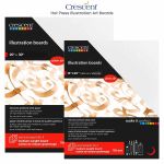 Crescent Hot Pressed Illustration Art Boards