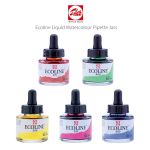 Ecoline Liquid Watercolour Pipette Dropper Bottles By Talens