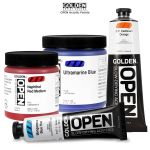 Golden Open Acrylic Paints and Sets