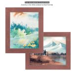 Country Chic Wide Alabama Red Frames - Millbrook Collection