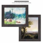 Country Chic Wide Charcoal Black Frames - Millbrook Collection