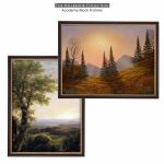 Academy Black Frames - Millbrook Collection