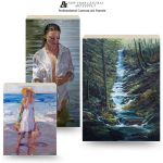 New York Central&reg; Professional Canvas Mounted Art Panels
