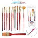Princeton Heritage&trade; Series 4050 Synthetic Short Handle Brushes