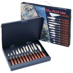 RGM Palette Knife Plus Line - Briefcase Set of 12 Painting Palette Knives