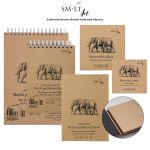 SMLT Authentic Brown Sketch Pads and Albums