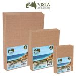 Vista Jute Clear-Primed Canvas Panels