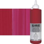 LUKAS CRYL Studio Acrylic Paint - Alizarin Crimson, 500ml Bottle