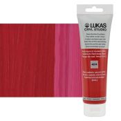 LUKAS CRYL Studio Acrylic Paint - Cadmium Red Deep Hue, 125ml Tube