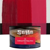 Soho Artist Oil Color Cadmium Red Deep Hue, 430ml Can
