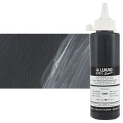 LUKAS Cryl Liquid Acrylic - Deep Black, 250ml Bottle