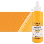 LUKAS Cryl Liquid Acrylic - Indian Yellow, 250ml Bottle