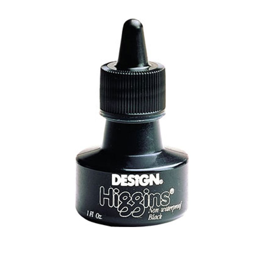 Higgins® Non-Waterproof Black Ink 1oz Bottle