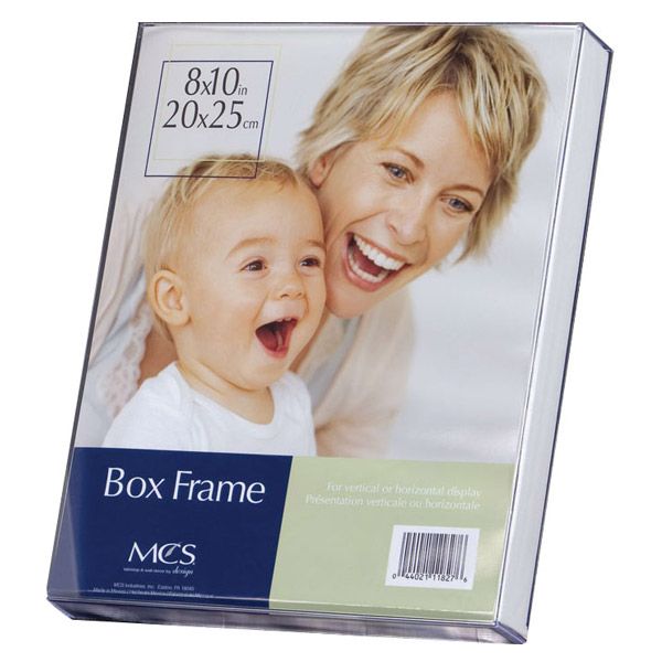 Crystal Clear Acrylic Box Frames Boxes of 12