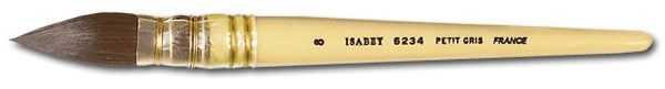 Isabey Brush Series 6234 Siberian Blue Squirrel Quill Mop #3