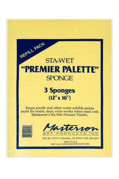 Masterson Sta-Wet Acrylic Palette With Cover, 12 x 16 - RISD Store