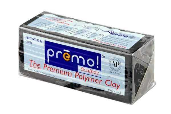 Premo Sculpey 1 lb. Bar - Black