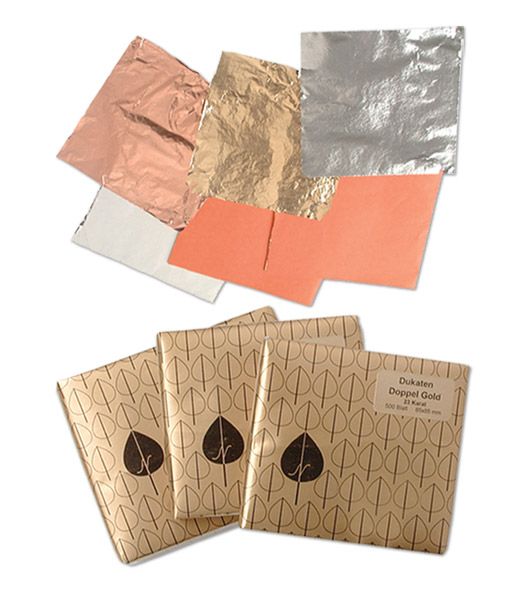 Precious Metals - Gold Metallic and Dark Green Tissue - 400 Sheets/Ream