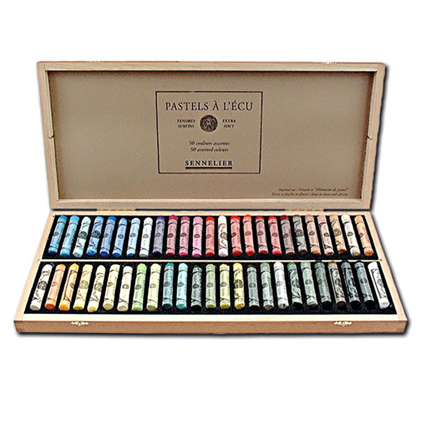 Sennelier Extra Soft Pastel Standard Wood Box Set Assorted Colors (Set