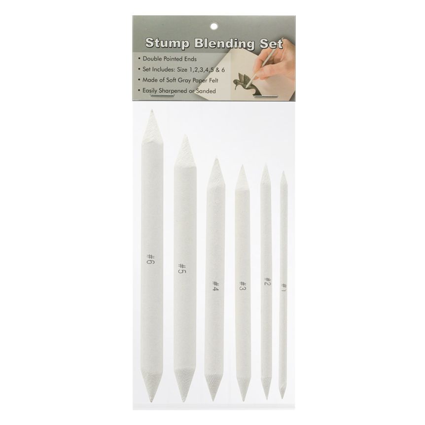 Craft Blending Stumps Pack of 6 - Crafteroof