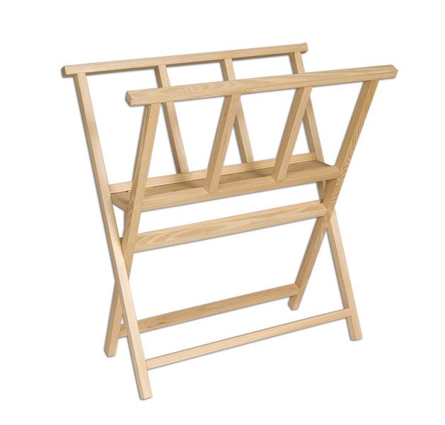 Art Art Gallery Shows Perfect for Display of Canvas Creative Mark Firenze Wood Large Print Rack with Castors Posters Mahogany Storage Rack Panels Prints 