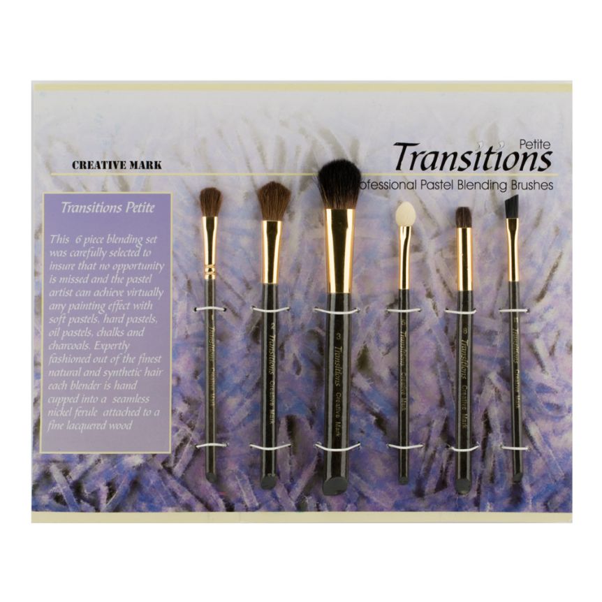 Creative Mark Petite Transitions Pastel Blender Brush Set of 6