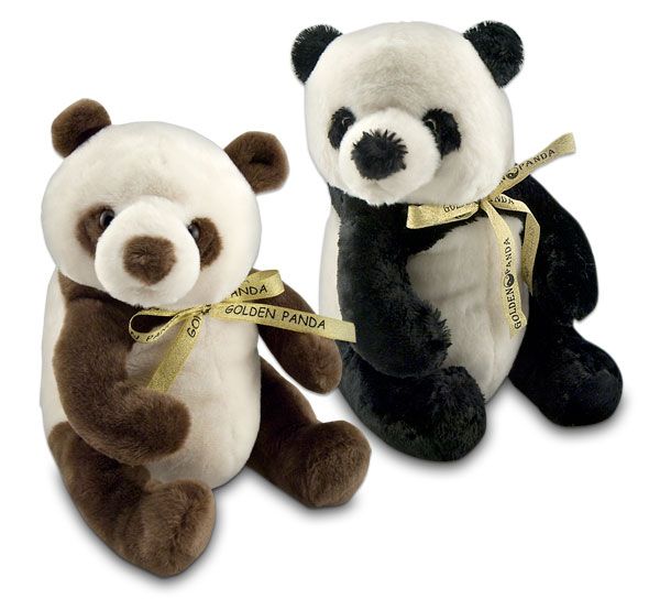 brown panda teddy