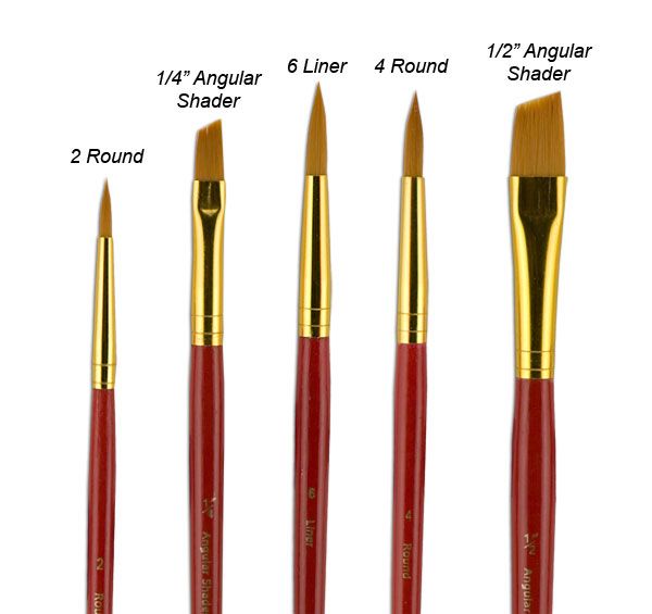 Fundamentals™ Short Handle Brush Set No. 12 Jerry's Artarama