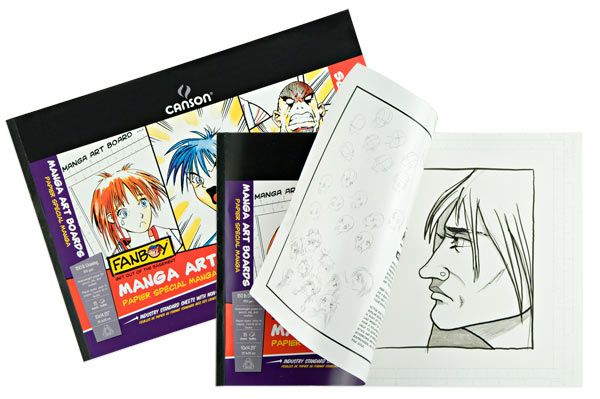 Canson Fanboy Paper Manga Art Boards 10x14.25 (15 Sheets)