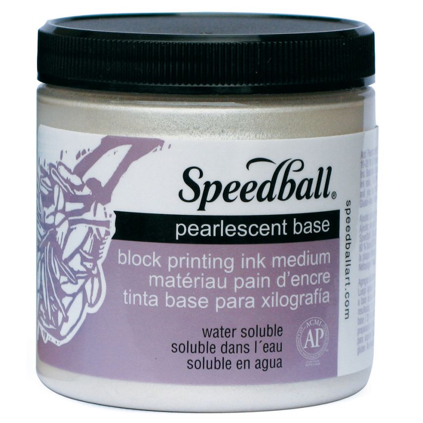 Speedball Pearlescent Extender Base 16 oz Jar