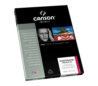 Canson Infinity Paper Packs Art Photo PhotoSatin Premium RC 8-1/2" x 11" (Box of 25)