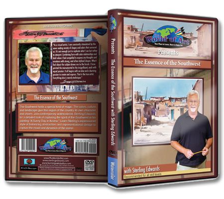 Sterling Edwards - Video Art Lessons "The Essence of the Southwest" DVD