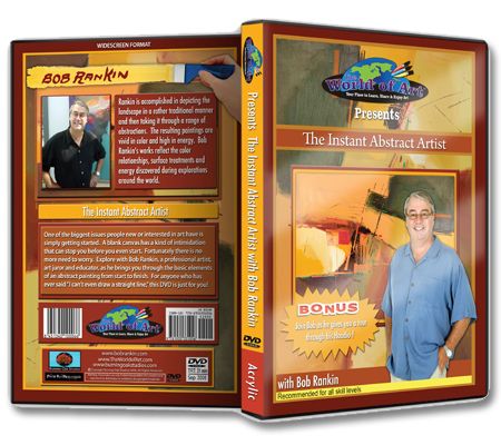Bob Rankin "The Instant Abstract Artist" DVD