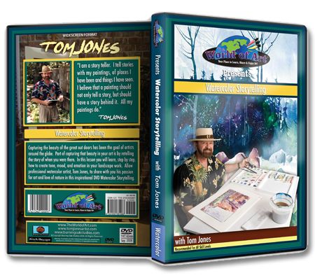 Tom Jones - Video Art Lessons "Watercolor Storytelling" DVD