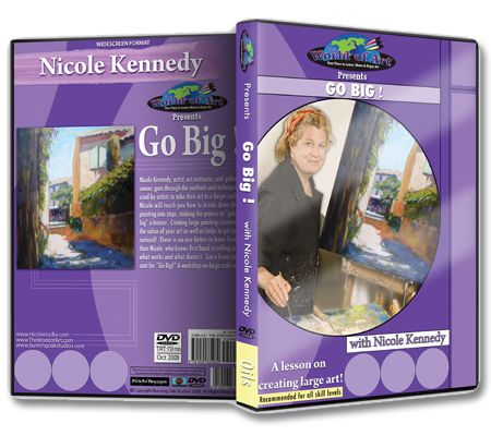 Nicole White Kennedy - Video Art Lessons "Go Big" DVD