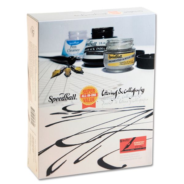 Speedball Super Value Calligraphy and Lettering Kit