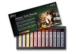 Mungyo Gallery Artists' Soft Pastel Squares Cardboard Box Set of