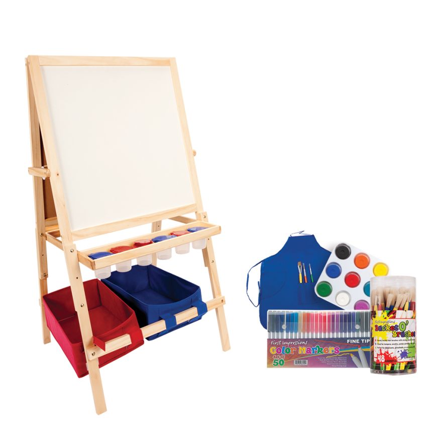 Wood Easels, Easel Stand for Painting Canvases, Art, and Crafts