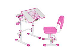 First Impressions Kids Desk & Chair- Children's Creativity Center 23x18 - Pink