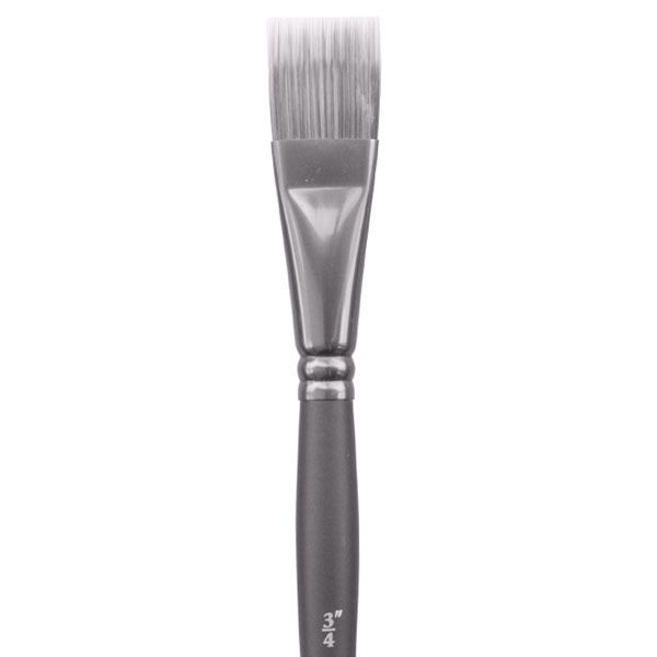 Jack Richeson Grey Matters Series 9835 Short Handle 3/4In Synthetic Flat Rake