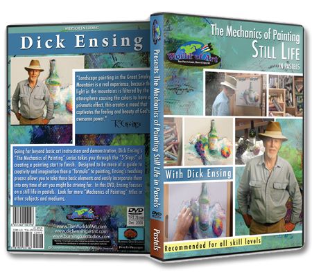 Dick Ensing - Video Art Lessons "The Mechanics of Painting Still Lifes In Pastel" DVD