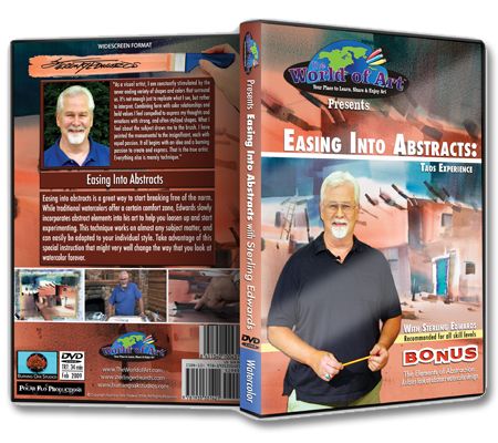 Sterling Edwards - Video Art Lessons "Easing Into Abstracts: Taos Experience" DVD