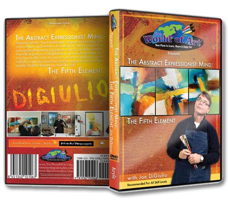Joe DiGiulio - Video Art Lessons "The Abstract Expressionist Mind: 5th Element" DVD