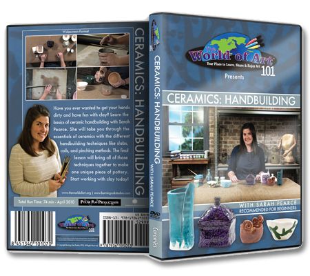 Sarah Pearce - Video Art Lessons "Ceramics: Handbuilding 101" DVD