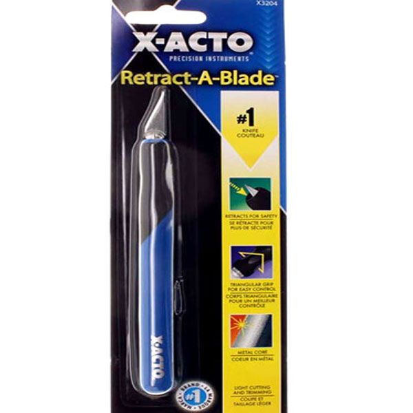 XActo AllPurpose Knives and Replacement Blades 1 RetractABlade