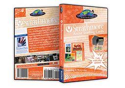 Strathmore /World of Art- Video Art Lessons "Artist Trading Cards: Drawing and Watercolor" DVD