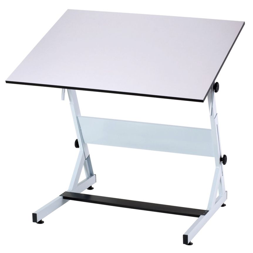 Drafting Table Height Adjustable Drawing Art Desk w/Stool for Artists/Students