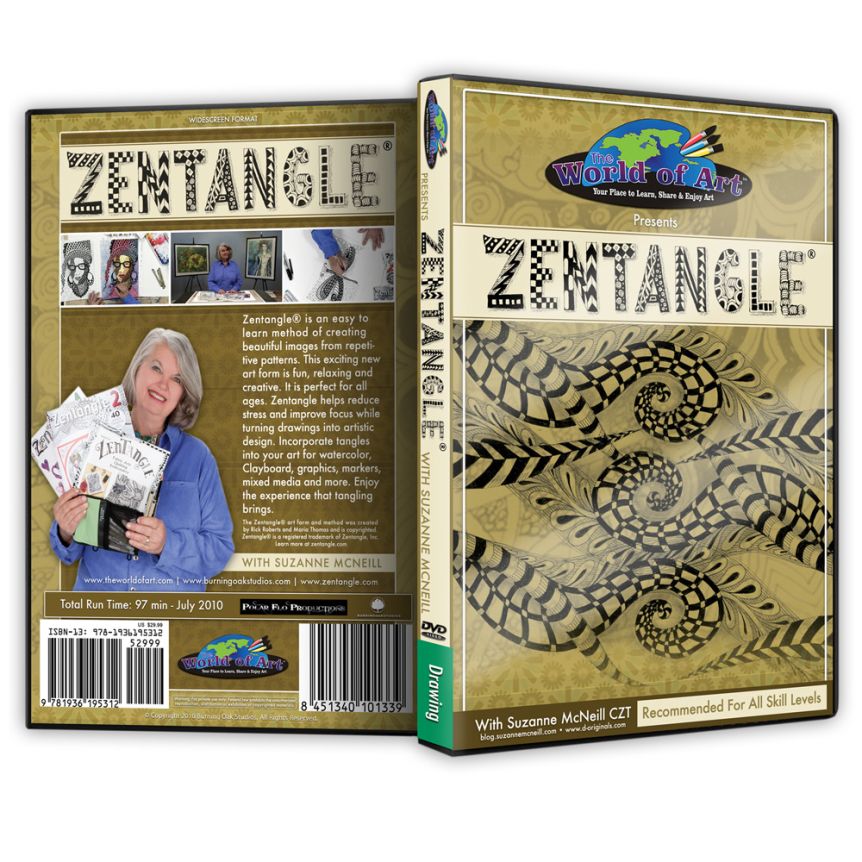 Suzanne McNeill - Video Art Lessons "Zentangle" DVD
